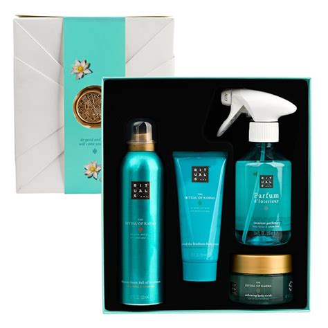 rituals gift set blue